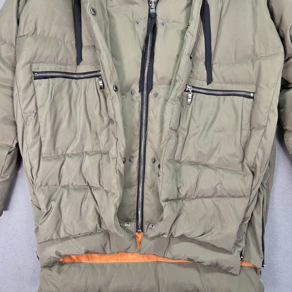 Adidas Women's Olive Puffer Jacket - Picture 2 of 16